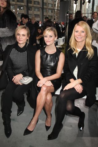 Diane Kruger, Reese Witherspoon And Gwyneth Paltrow At New York Fashion Week AW14