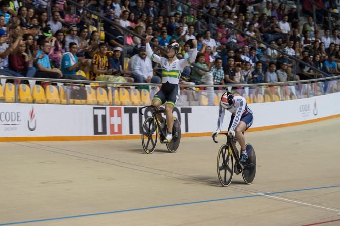 Matthew Glaetzer gets the better of Jason Kenny
