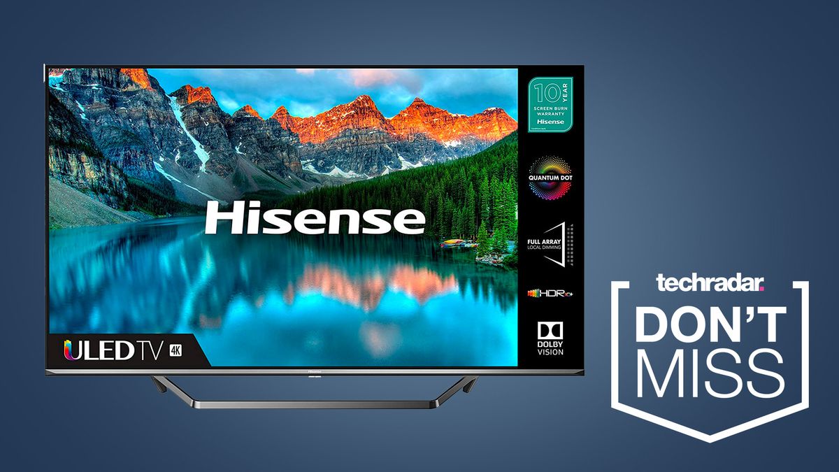 55-inch 4K TV deal from Hisense gets you 4K HDR visuals and Dolby Atmos sound at a bargain price ...