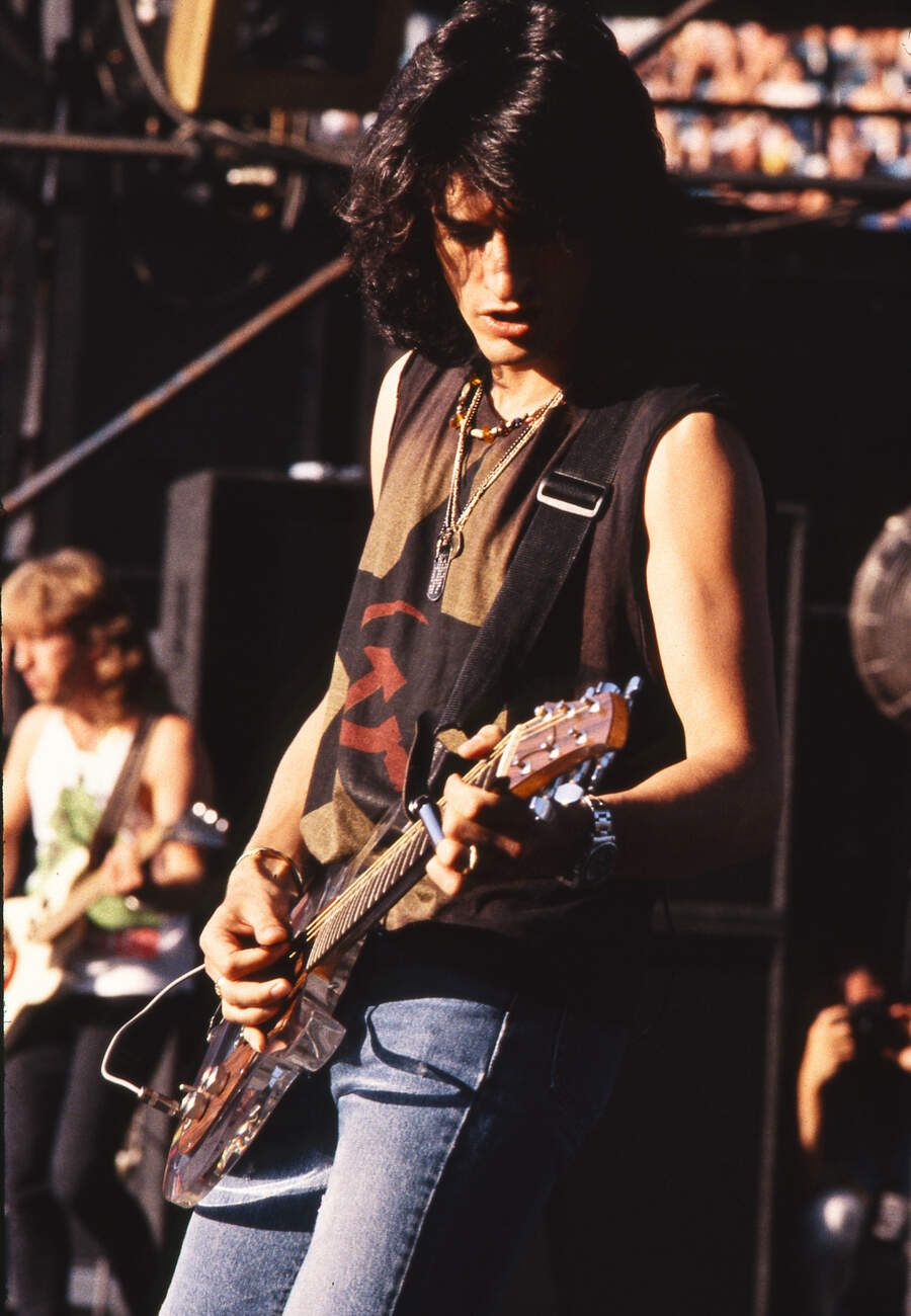 Joe Perry onstage