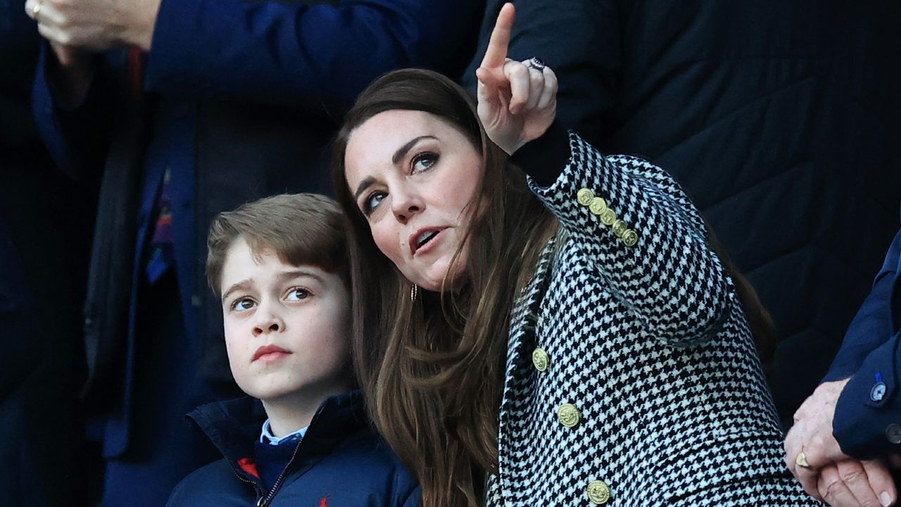 Kate Middleton and Prince George