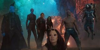The Guardians of the Galaxy, including the new members.
