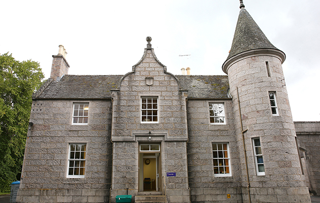 The main estate office