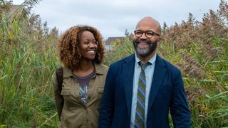 Erika Alexander and Jeffrey Wright in American Fiction