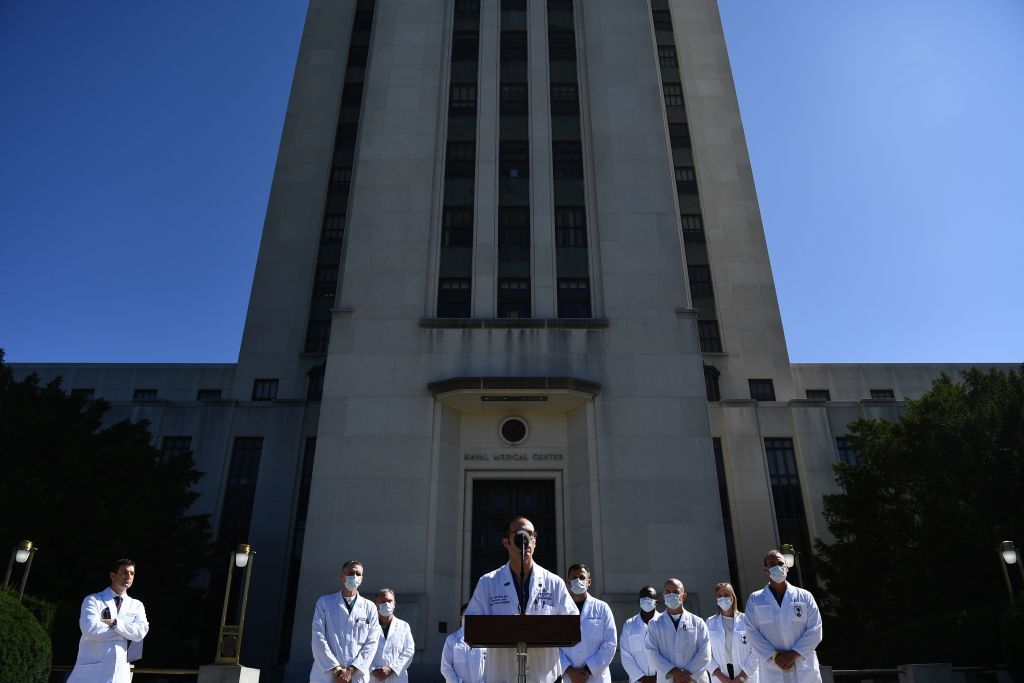 Walter Reed hospital.