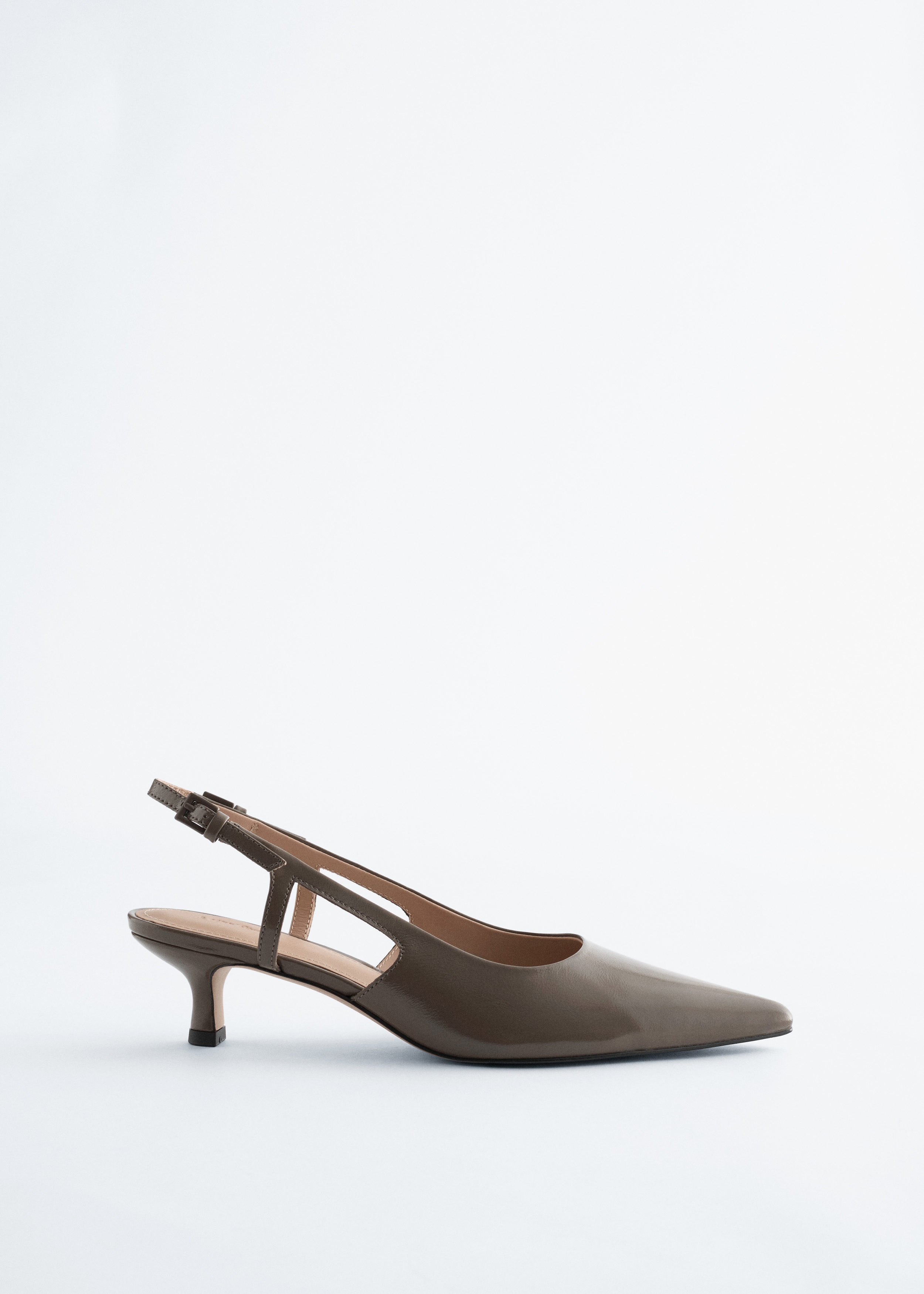 Patent Leather Slingback Pumps