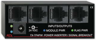 RDL Introduces Format-A Power Inserter / Signal Breakout