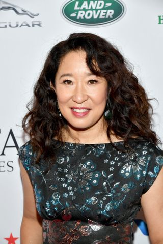 Sandra Oh long hairstyle