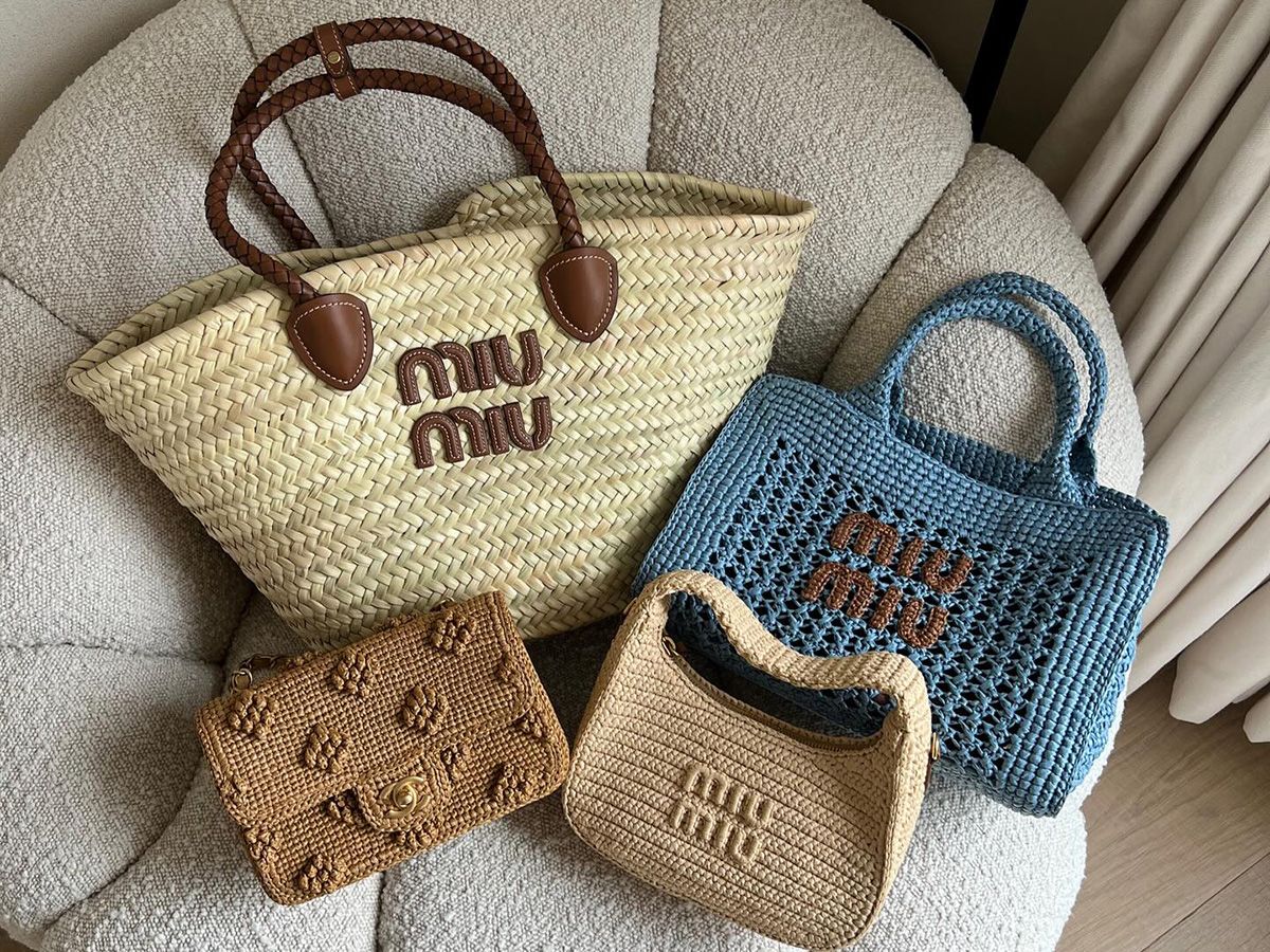 Ryan Large Bag In Raffia main image 0