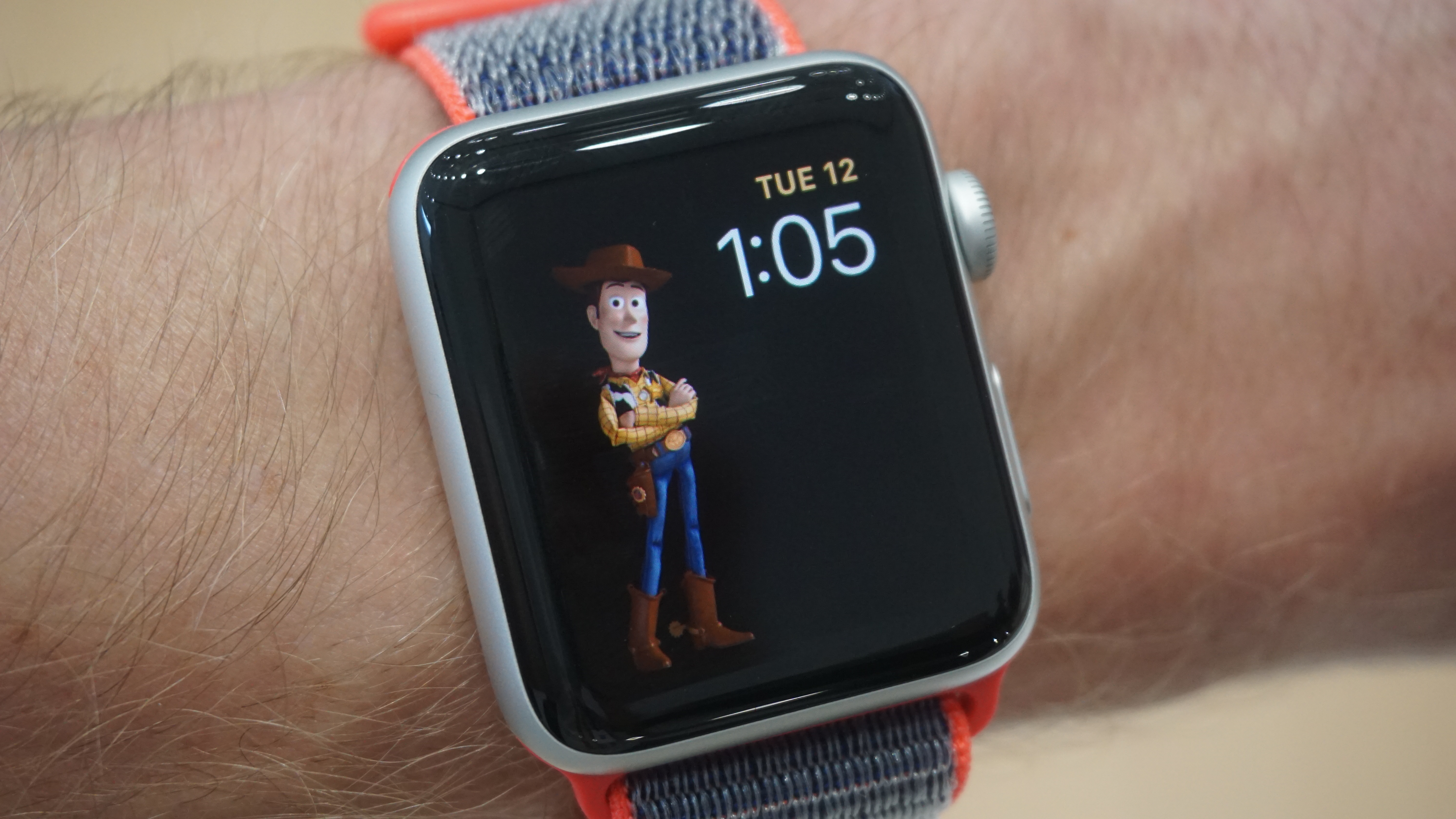 Toy Story characters feature in a new watch face