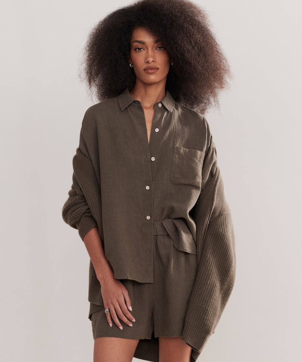 Jenni Kayne, Linen Logan Shirt