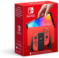 Nintendo Switch OLED (Mario Red Edition) SG$499SG$375 at Lazada