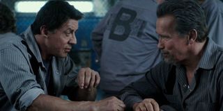 Sly and Arnie in Escape Plan