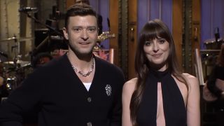 Justin Timberlake and Dakota Johnson on SNL