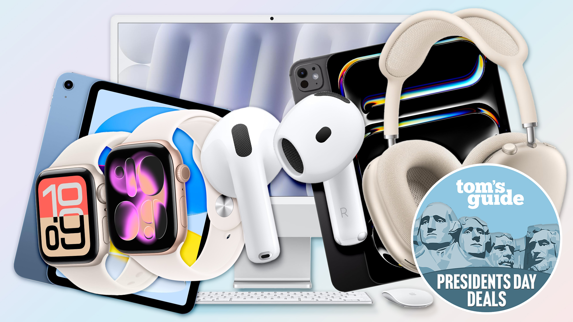 Compilation showing various Apple devices