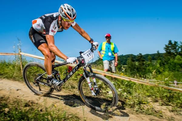 Thomas Litscher in action