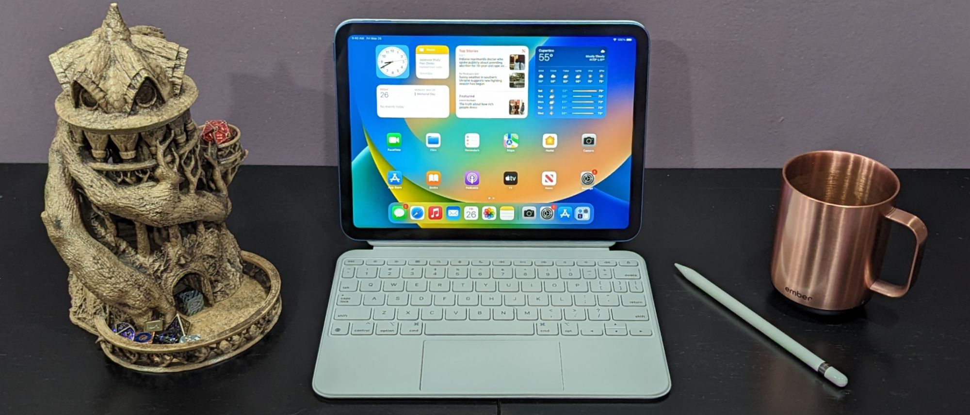 apple iPad 10 Keyboard ホワイト iPad Keyboards - Apple