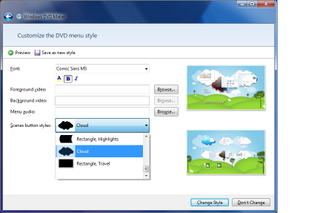 Custom DVD Menus and New Icons