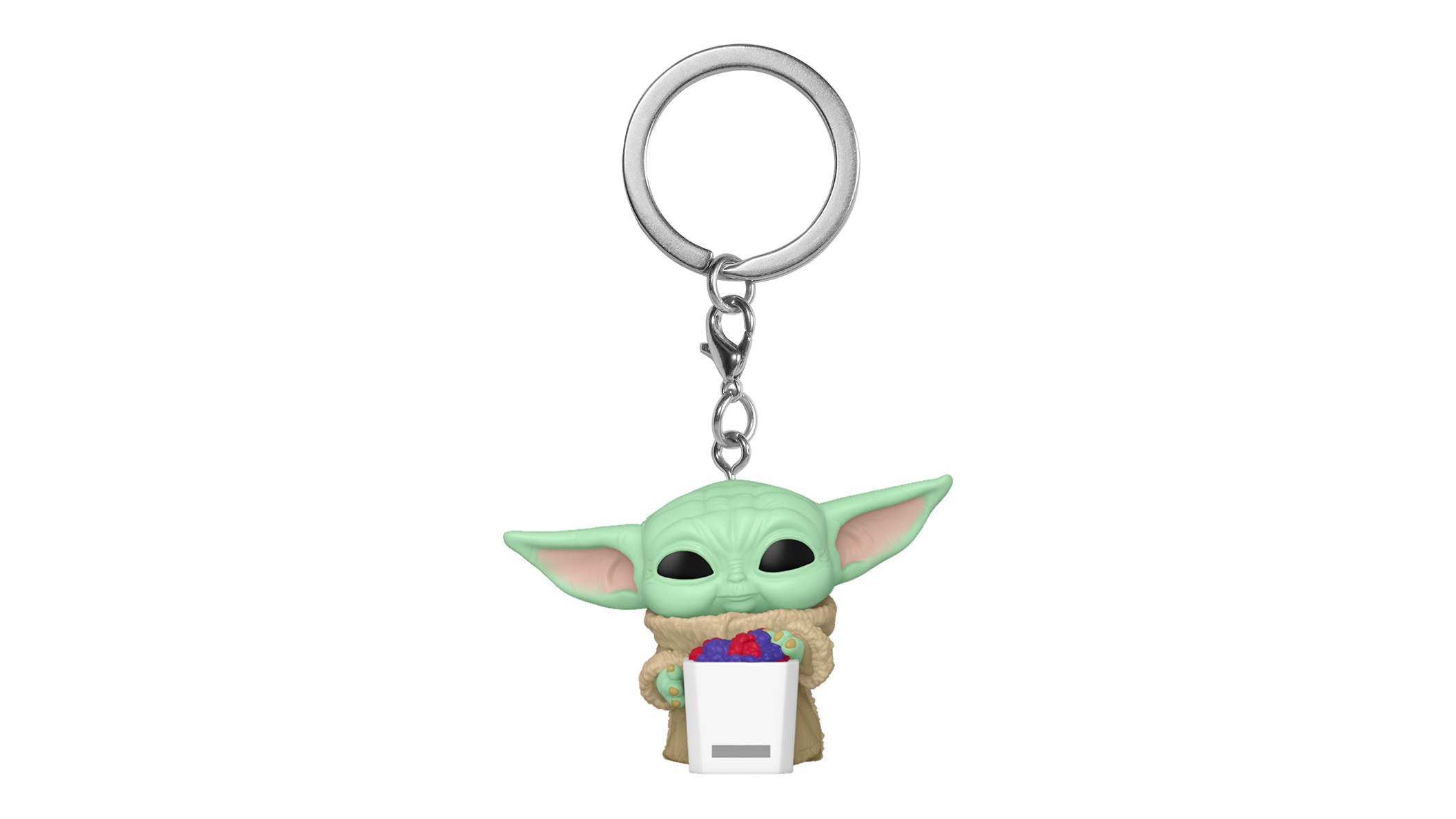 Funko! POP Keychain- Grogu with Snack