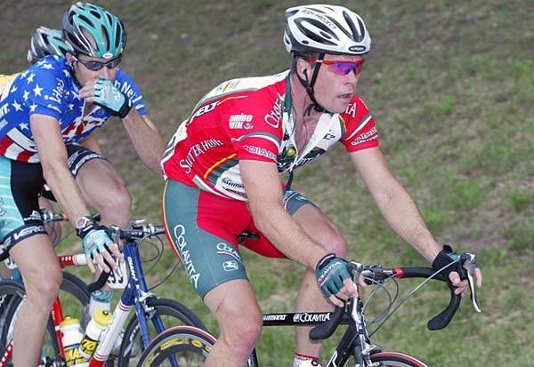 Riding ahead of Chris Wherry