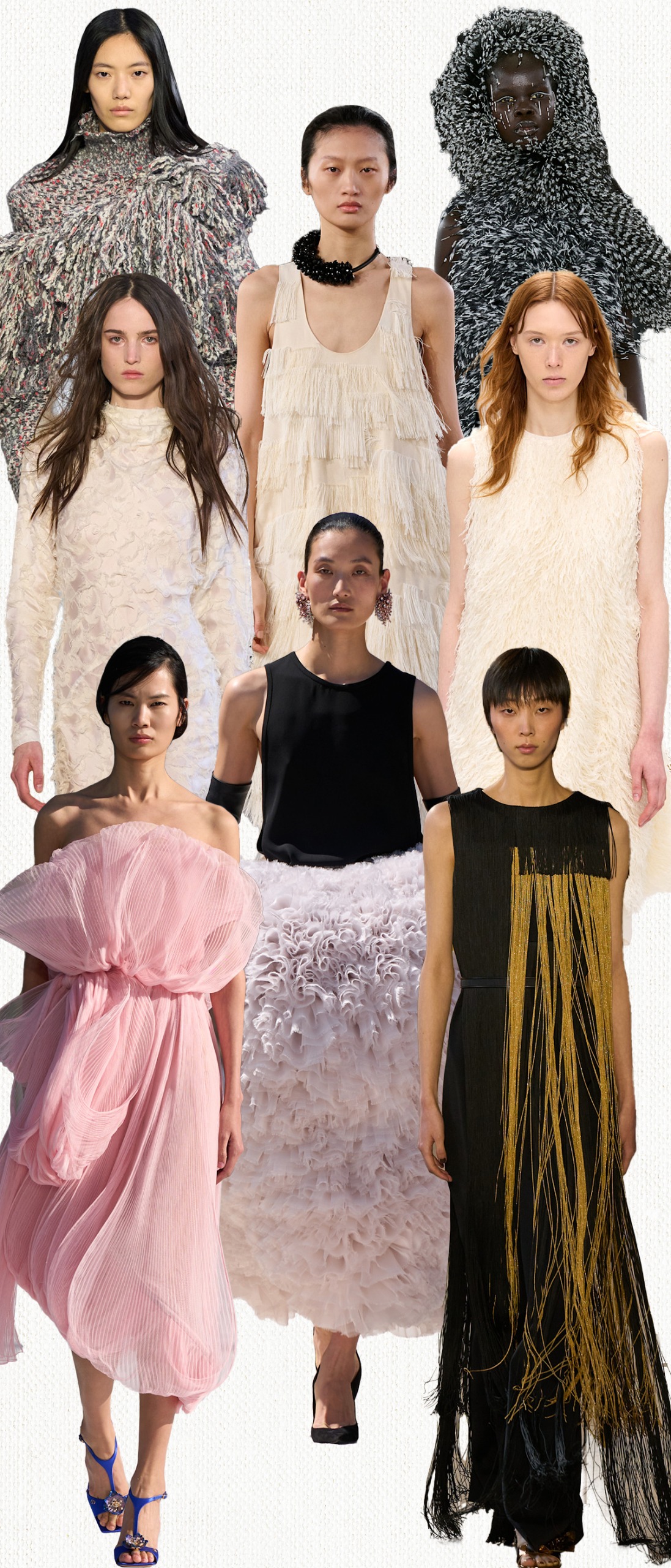 autumn dress trends 2026 tactile dresses