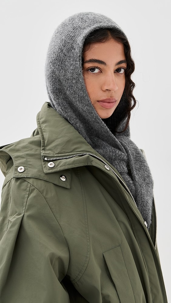 Ganni Soft Wool Balaclava