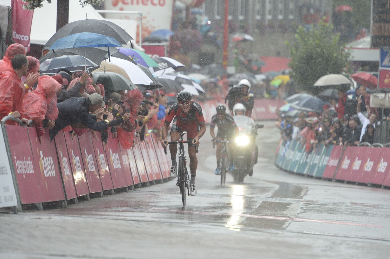 Van Avermaet outsprints Geschke for second