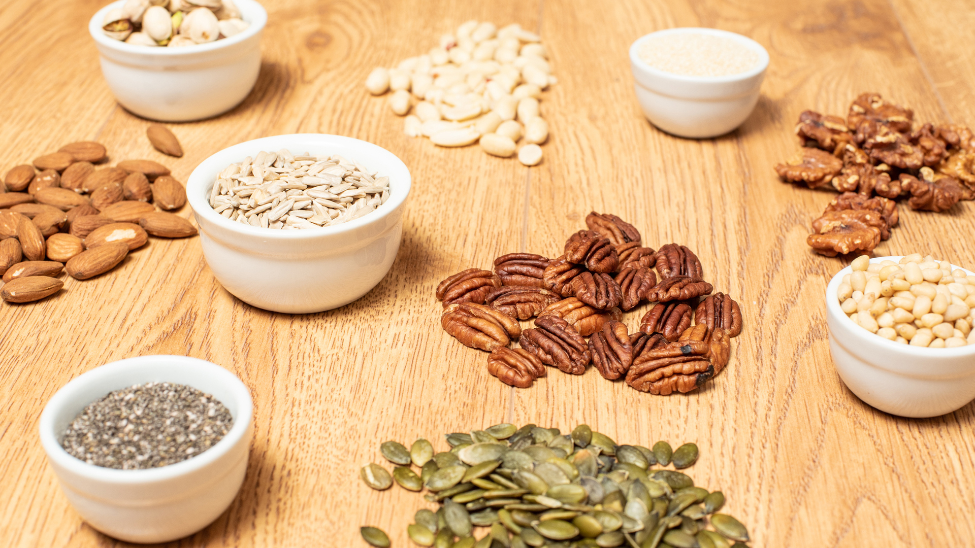 nuts and seeds are a good source of magnesium
