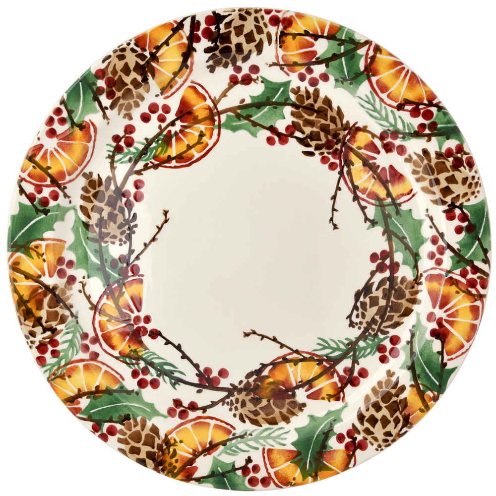 Emma Bridgewater Holly Wreath Cake Plate