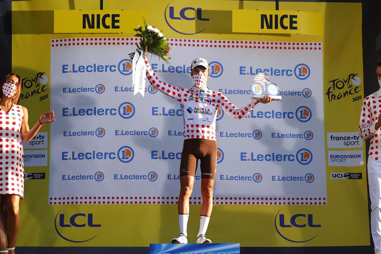 Tour de France 2020 107th Edition 2nd stage Nice Nice 186 km 30082020 Benoit Cosnefroy FRA AG2R La Mondiale photo Luca BettiniBettiniPhoto2020