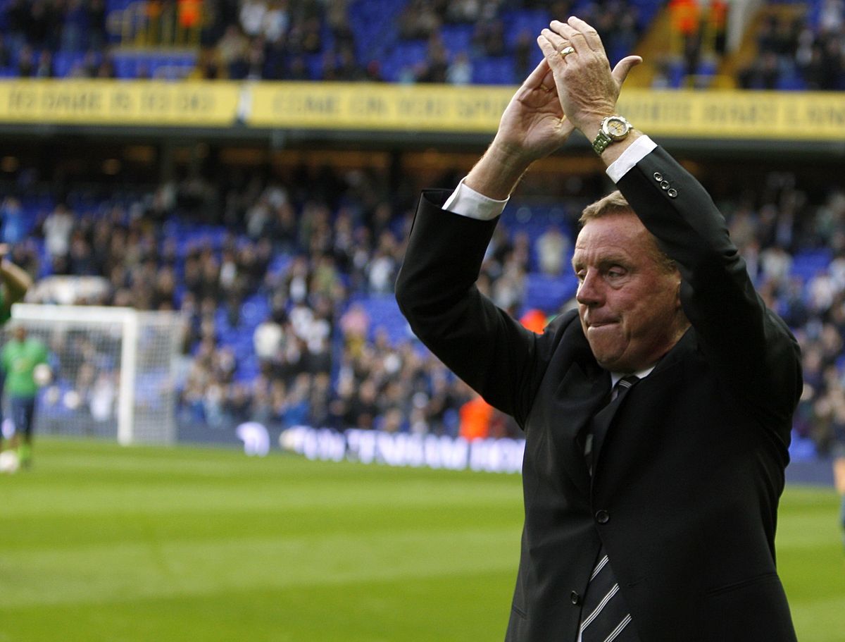 Harry Redknapp took over at Tottenham with the club in the Premier League relegation zone.