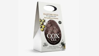 Cox & Co Bee pollen and honey 61% dark chocolate Easter egg