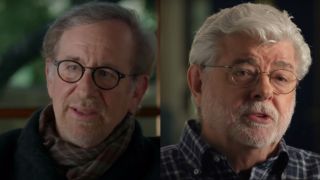 Steven Spielberg and George Lucas 