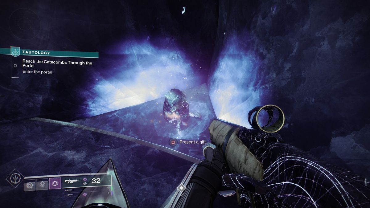 Destiny 2 Starcat location in Temple of the Queen's Wrath