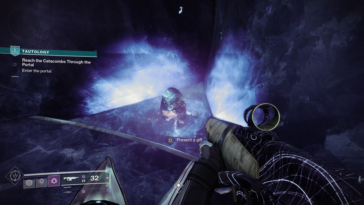 Destiny 2 Starcat location in Temple of the Queen's Wrath