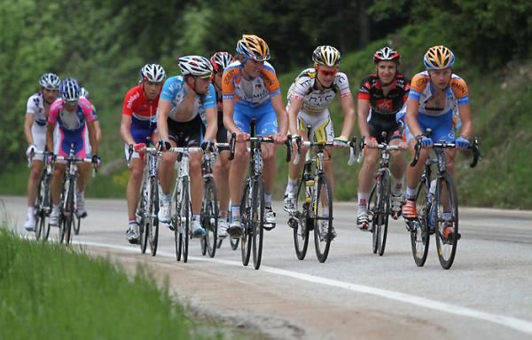 - A group rides together with two kilometers to Chamrousse
