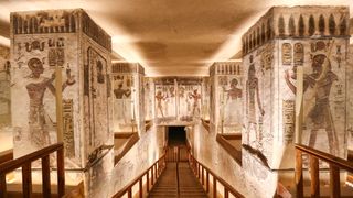 Valley of the Kings tomb.