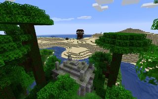 meilleures graines minecraft: temple du destin