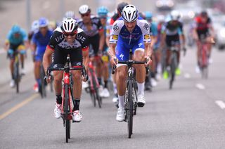 Tom Boonen (Quick-Step Floors) was active in the stage 2 finale