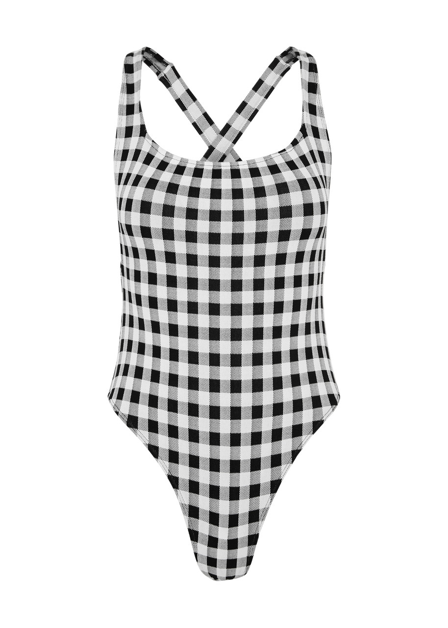 Cindy Checked Swimsuit