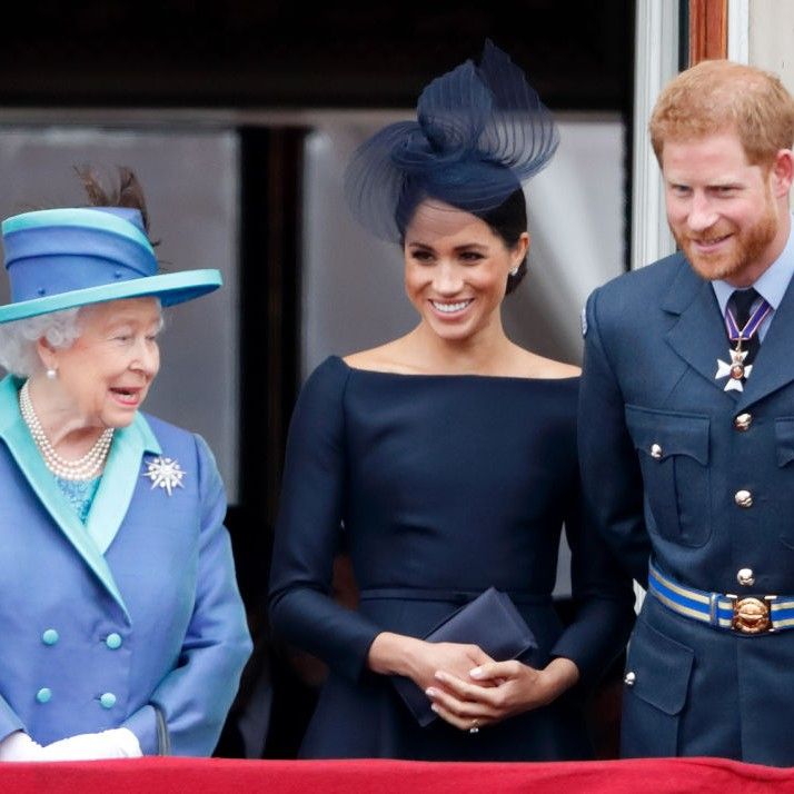 Queen Elizabeth Meghan Markle Prince Harry