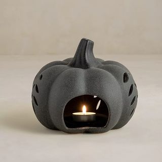 Stacey Solomon x George Home Pumpkin Black Tealight Holder