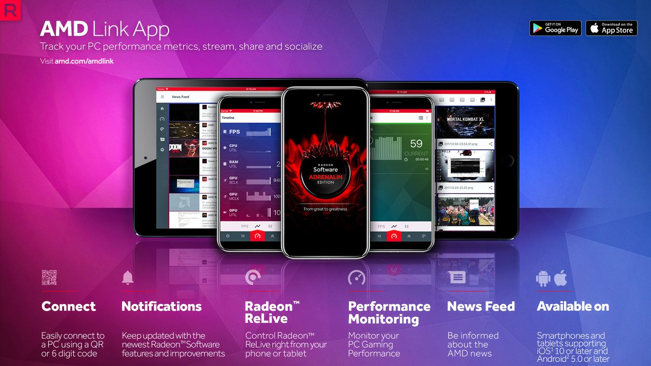 Now you can pair mobile devices to your AMD Radeon GPU