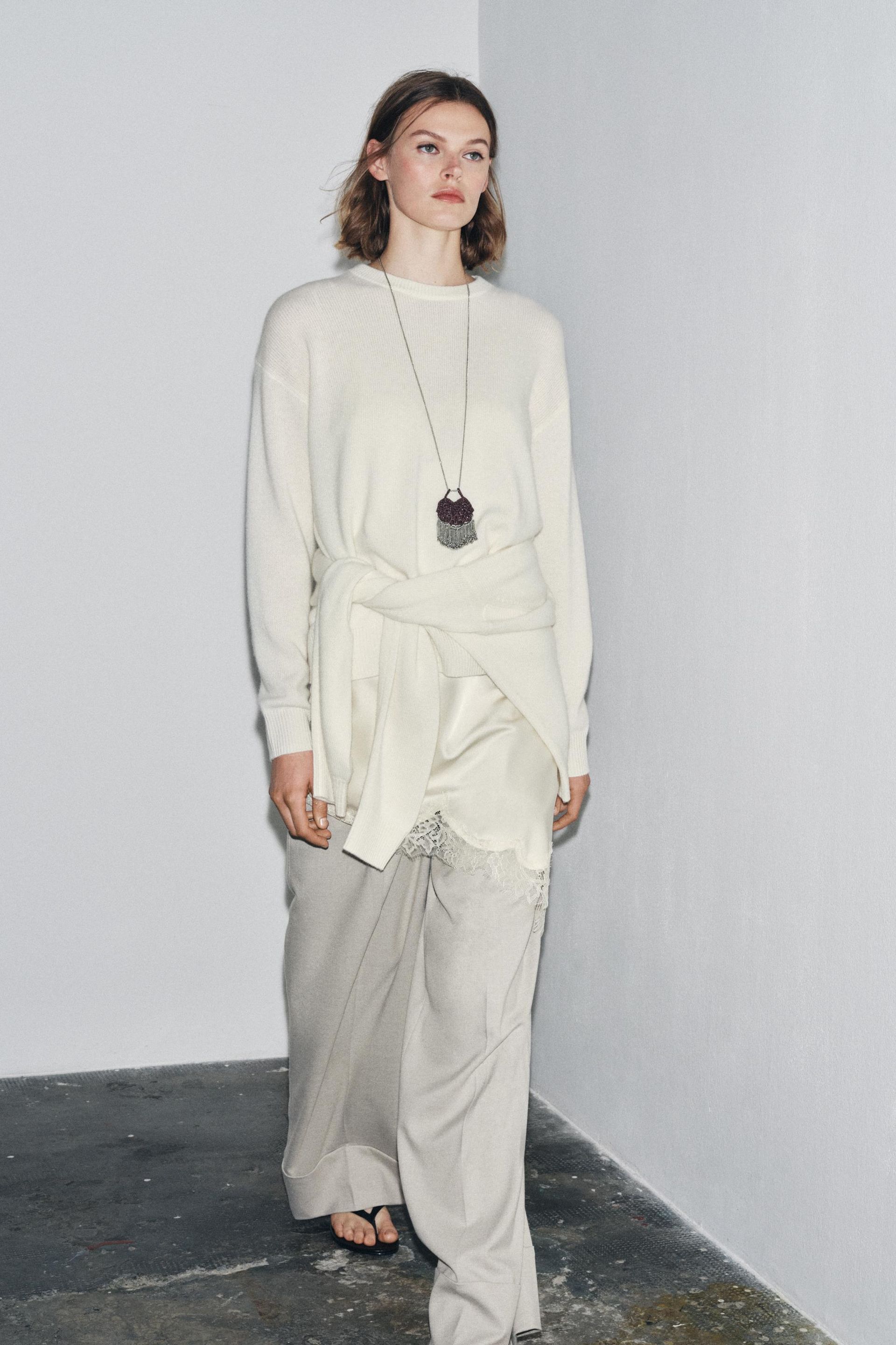 Long Sleeve 100% Cashmere Jumper