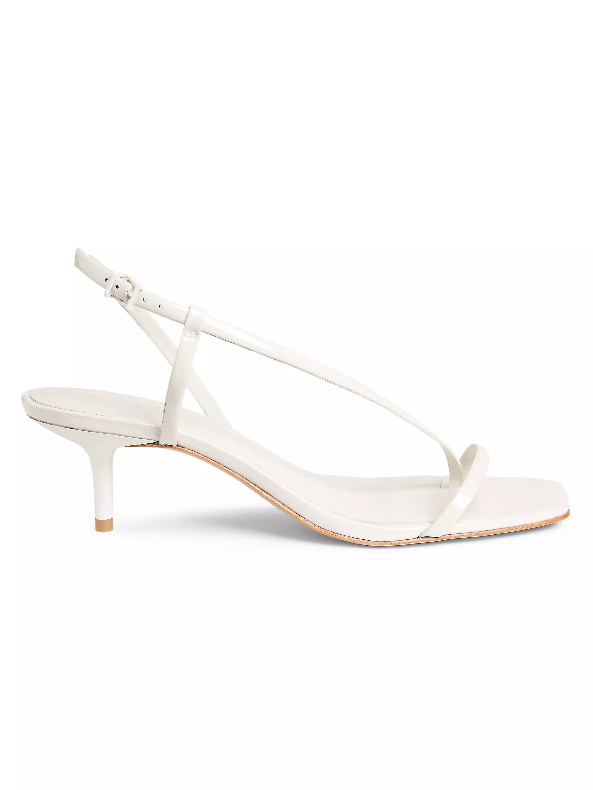 Schutz , Heloise 63MM Patent Leather Slingback Sandals