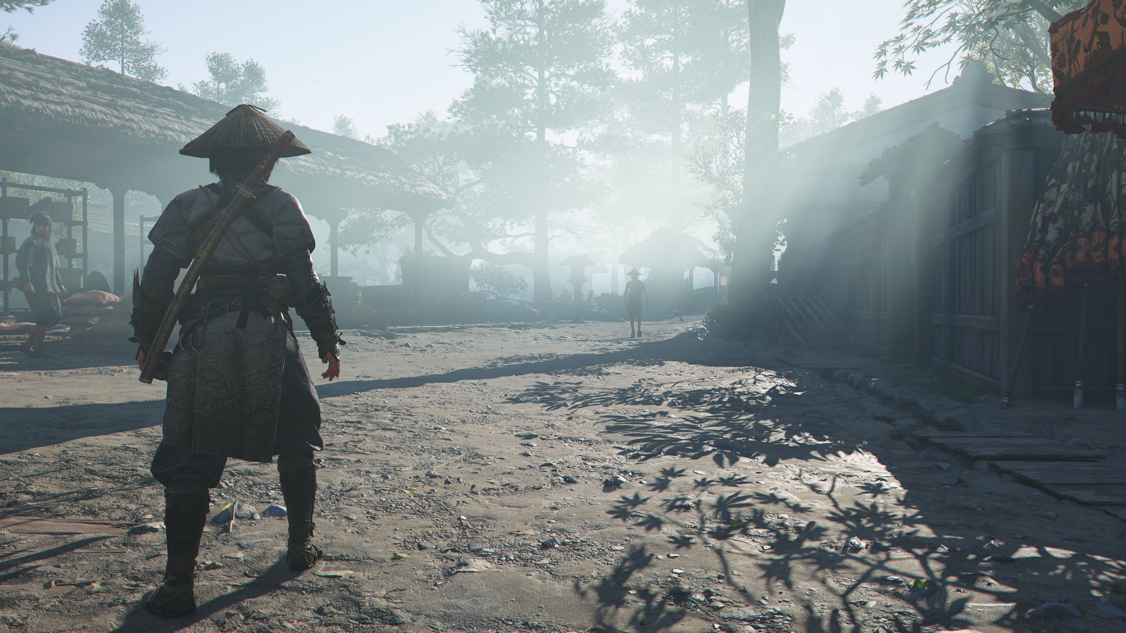 A screenshot of Ubisoft's Assassin's Creed: Shadows using the game's Photo Mode and maximum quality graphics settings