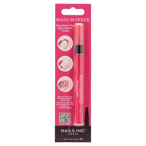 Amazon.com : Nails.inc Bubblegum Pink Mani Marker Nail Art Pen : Beauty & Personal Care