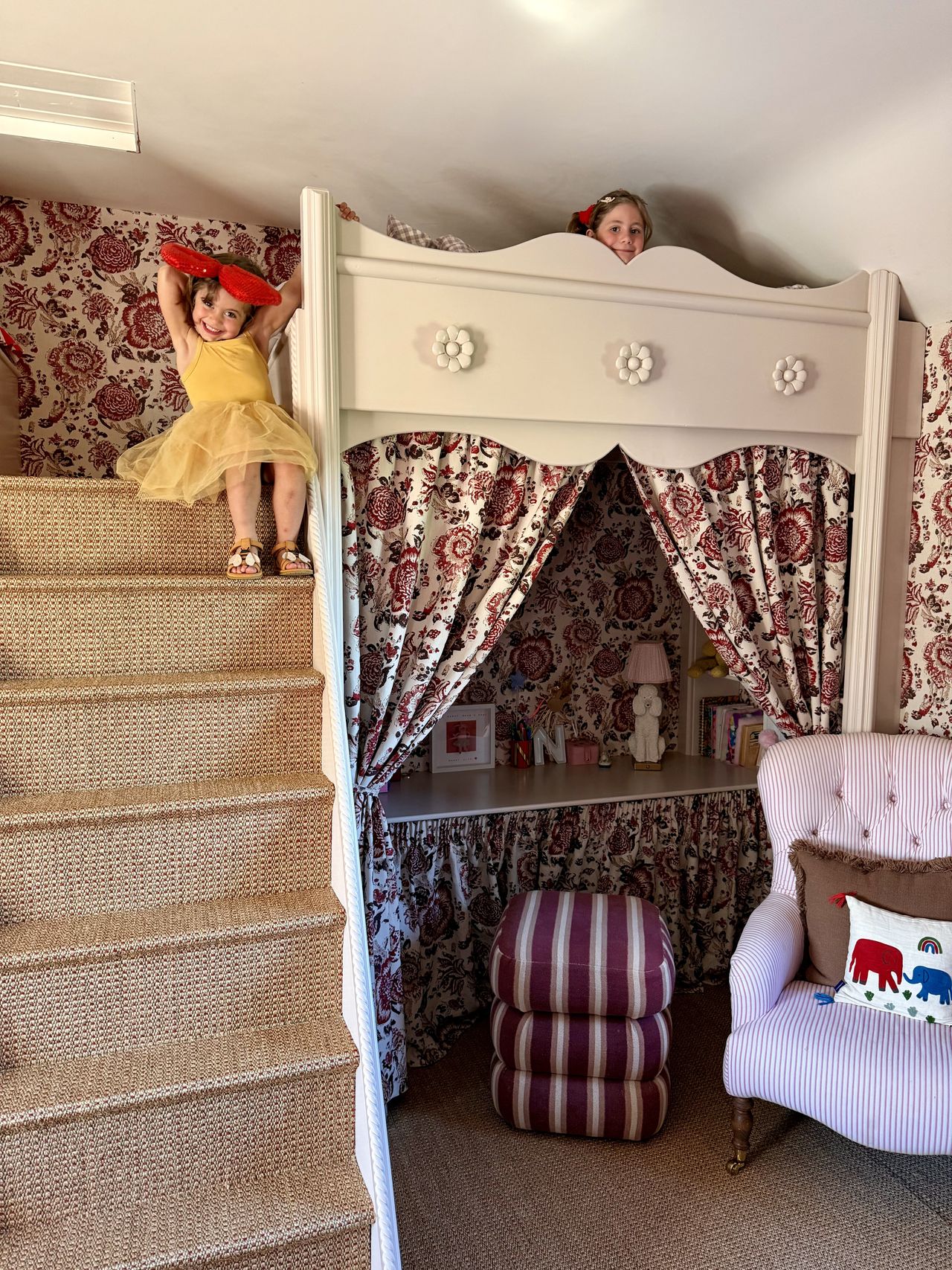 Colourful house interior