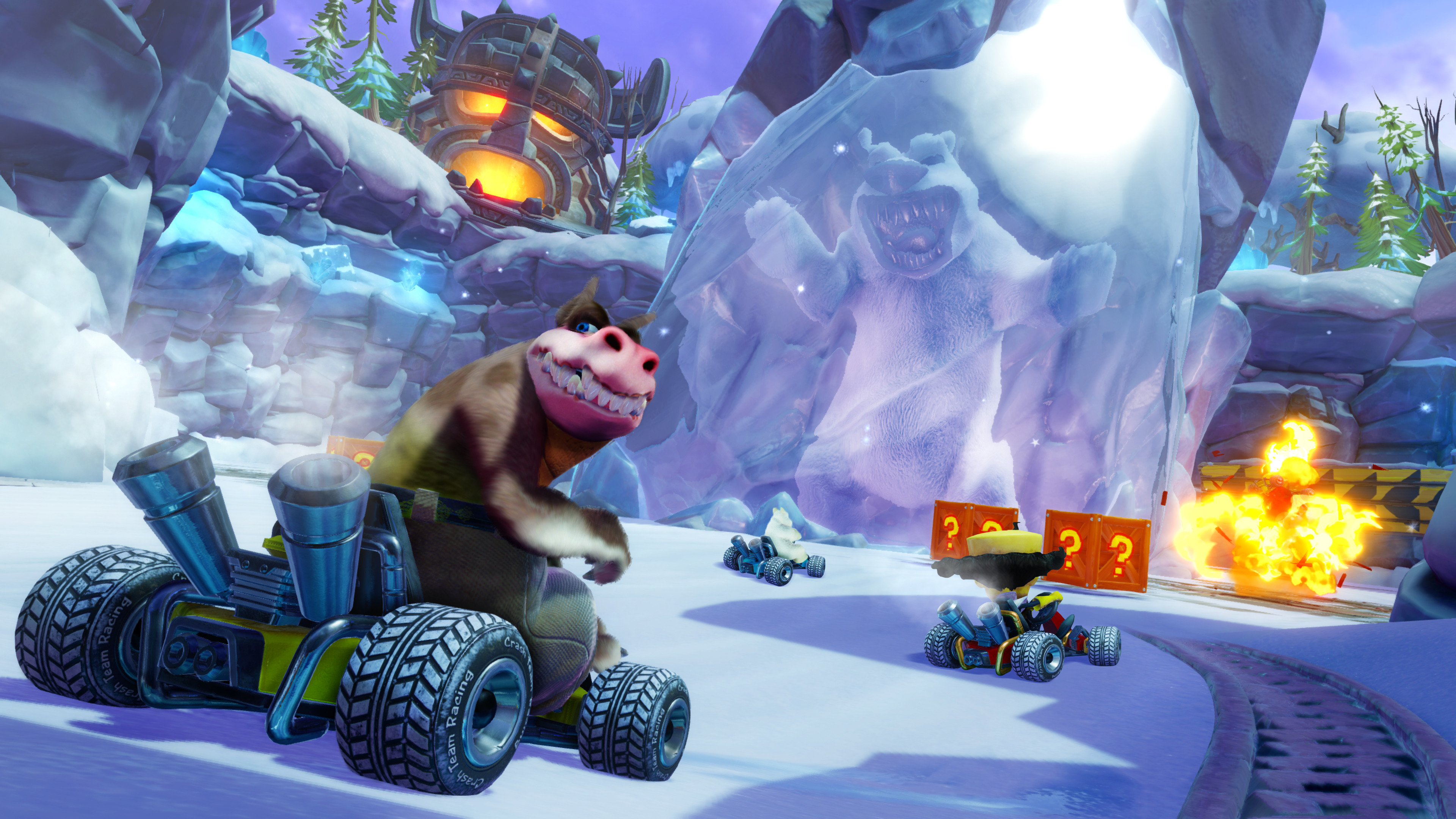 Игра crash team racing. CTR Nitro fueled ps4. Crash Team Racing Nitro-fueled ps4. Crash Team Racing ps4. Crash Team Racing Nitro-fueled ПС 4.