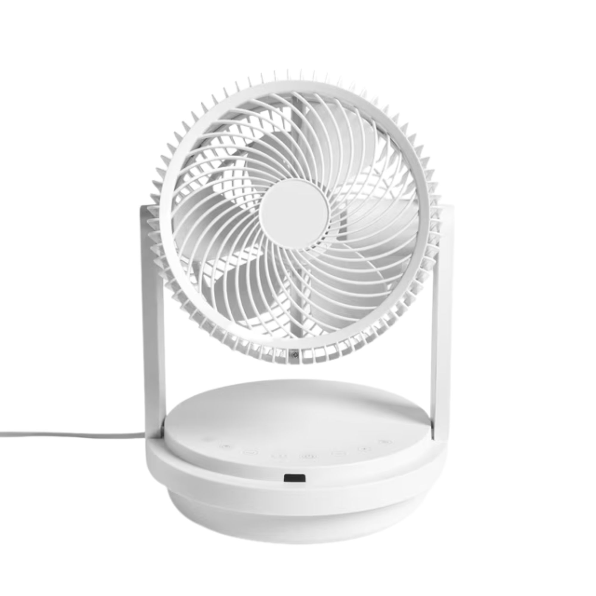 John Lewis, Circulator Desk Fan in White